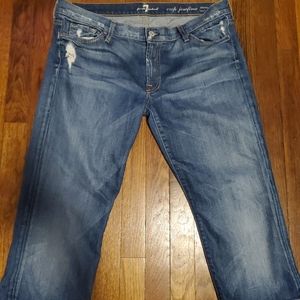 Seven For All Mankind crop capris  size 32